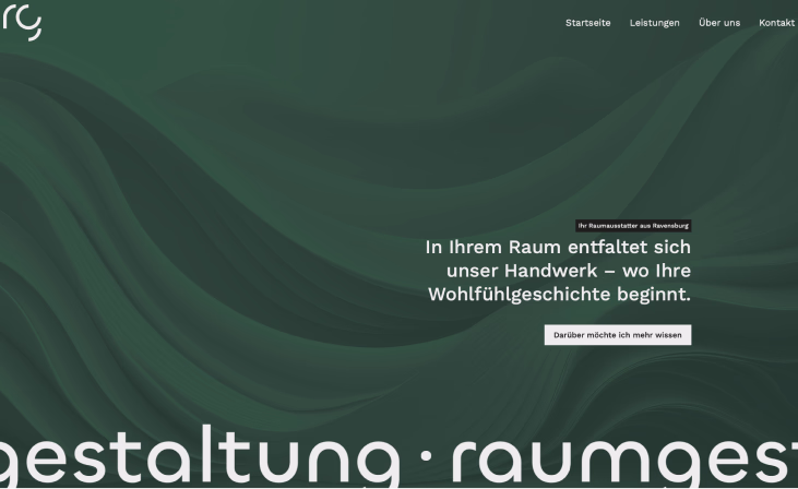 Screenshot des Projekts: raum-gestaltung.com